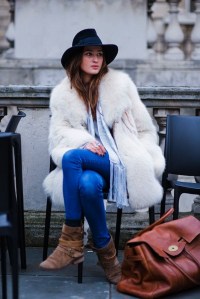 como usar casaco no inverno principalmente casaco de pele