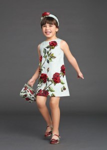 DOLCE&GABBANA KIDS ROSES