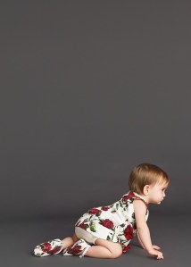 DOLCE&GABBANA KIDS ROSES