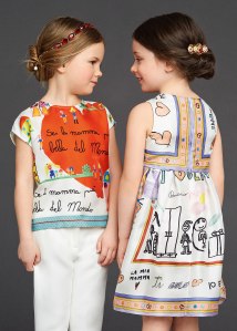 DOLCE&GABBANA KIDS MAMMA