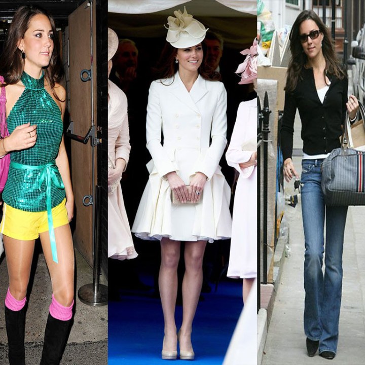 A evolução de Kate Middleton